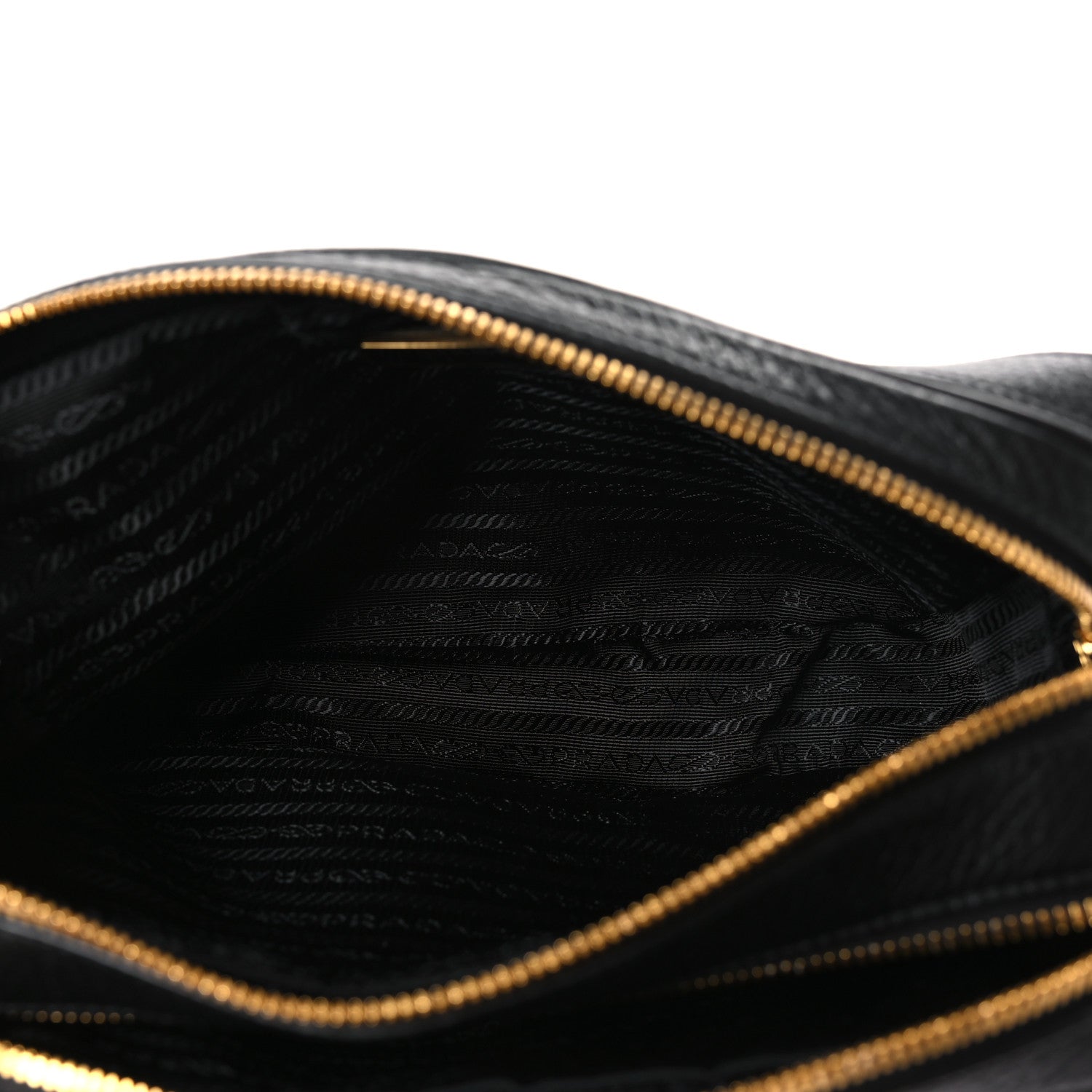 Prada Vitello Phenix Camera Bag Black 6 of 10