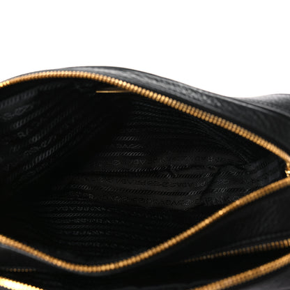 Prada Vitello Phenix Camera Bag Black 6 of 10