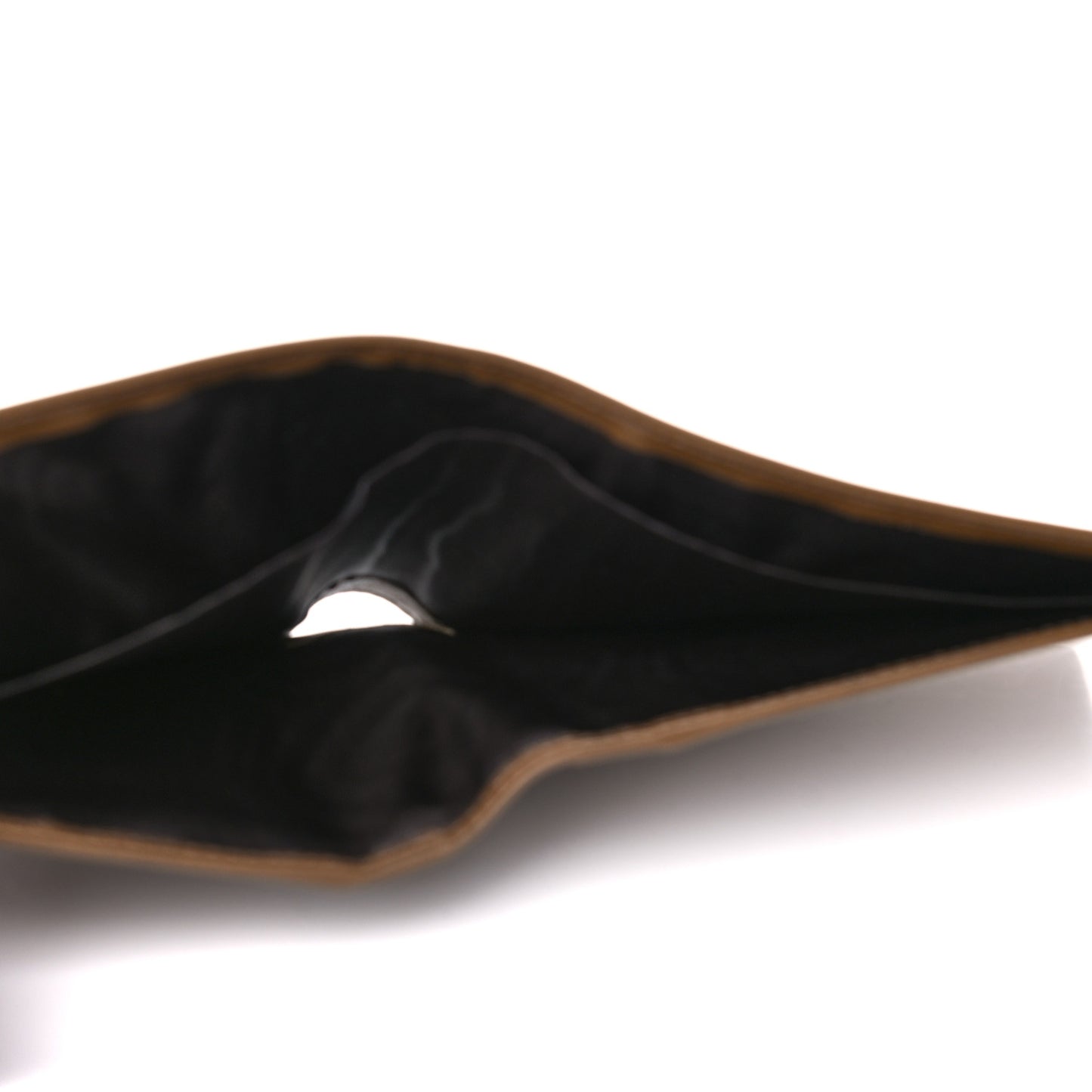 Smooth Calfskin Mens Bi-Fold Wallet Brown