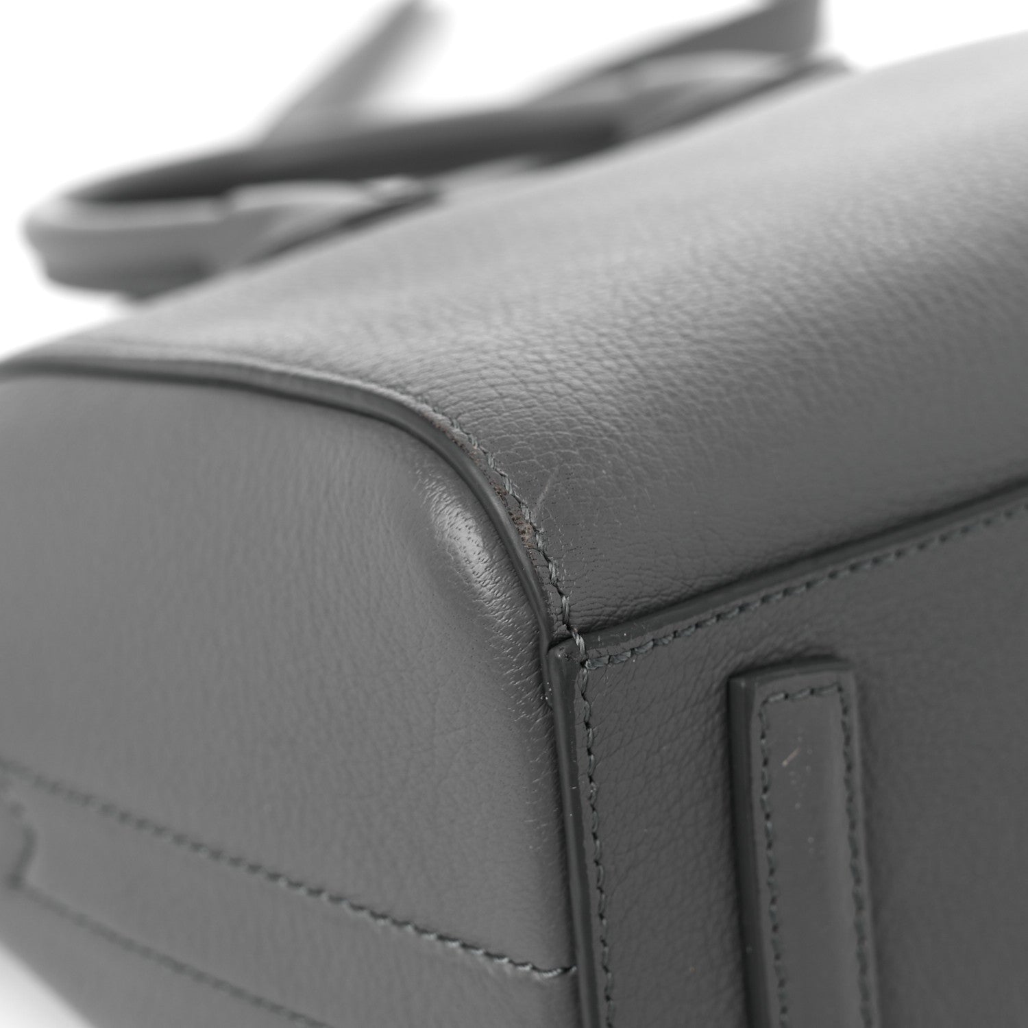 Givenchy Sugar Goatskin Mini Antigona Pearl Grey 8 of 12