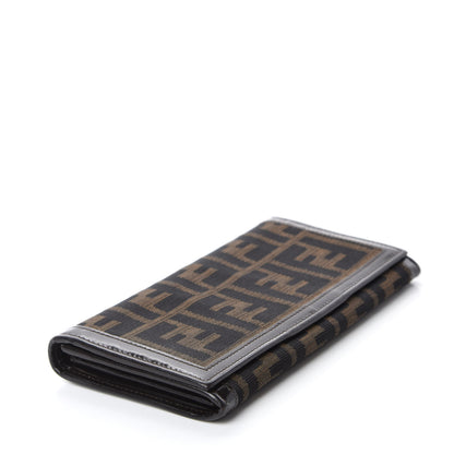 Fendi Zucca Continental Wallet Tobacco 4 of 7