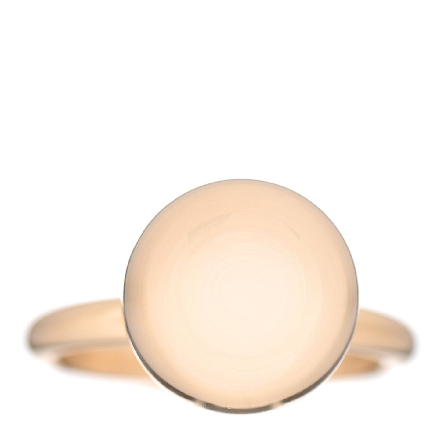 18K Yellow Gold 12mm HardWear Ball Ring 53 6.25