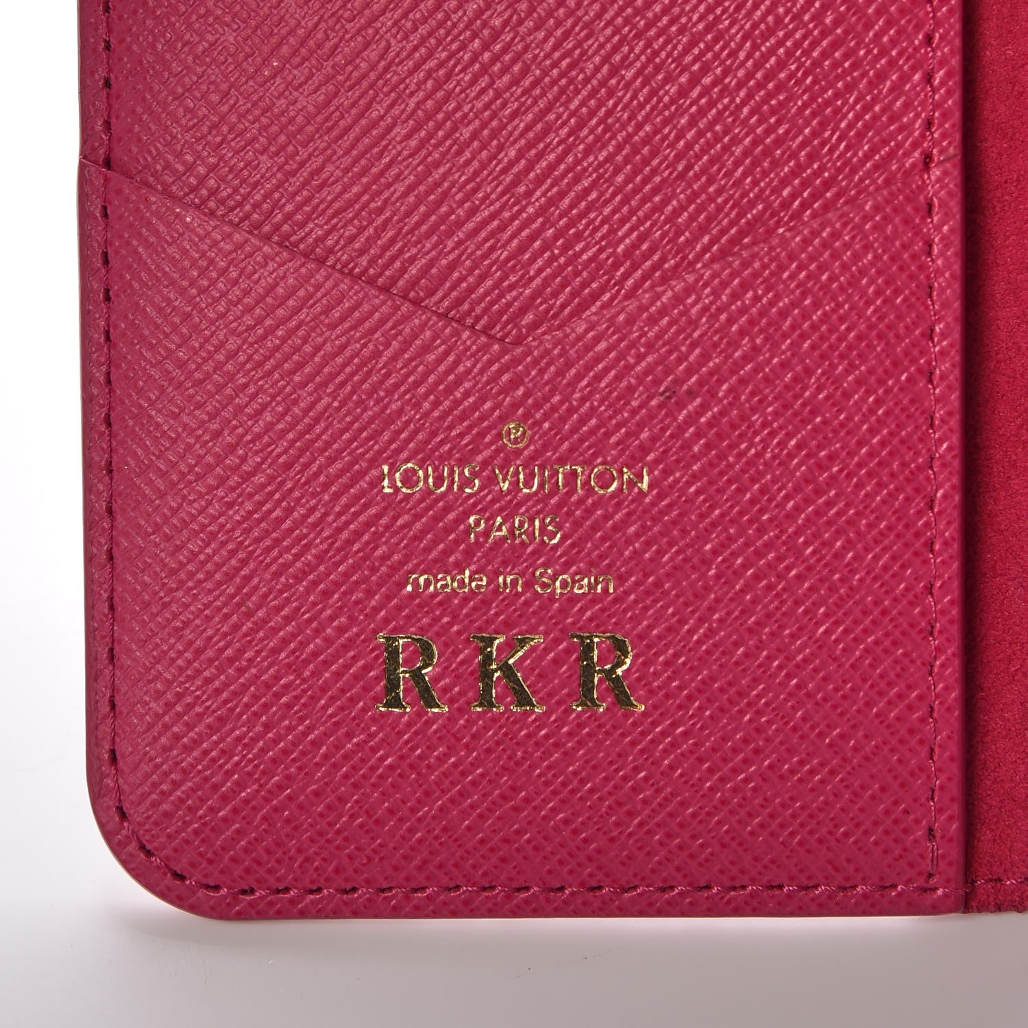 Louis Vuitton Monogram iPhone X Folio Case Rose Pop 6 of 7
