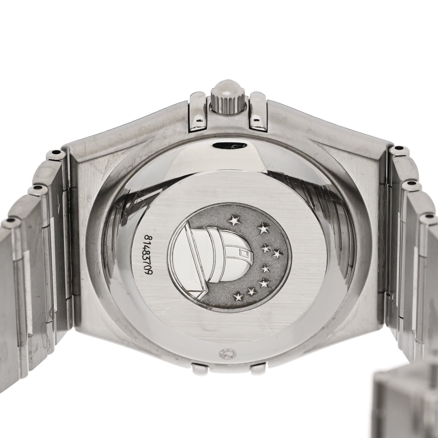 Omega Stainless Steel 35mm Constellation Chronometer Automatic Watch White 1502.30.00 4 of 5