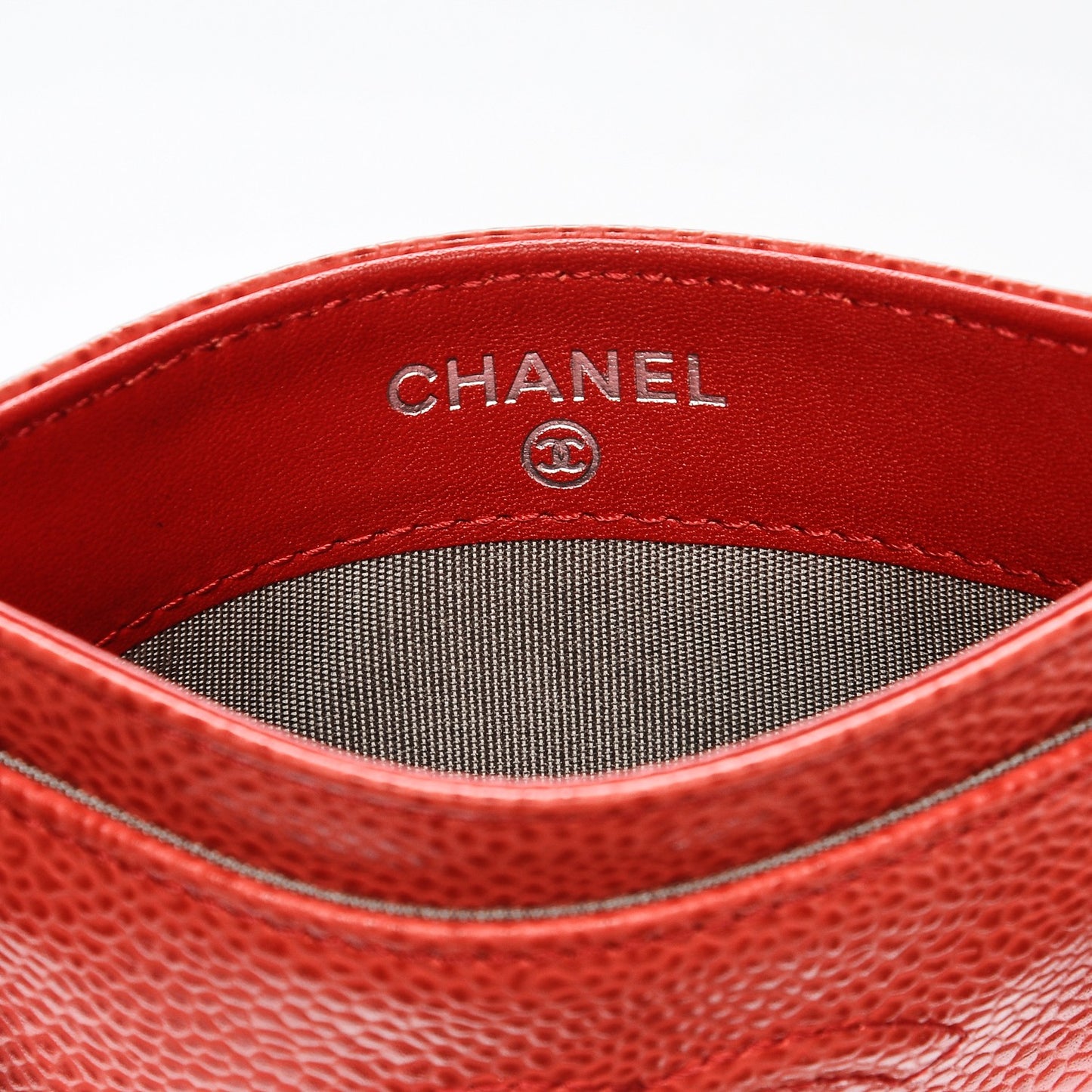 Caviar Timeless CC Card Holder Light Red