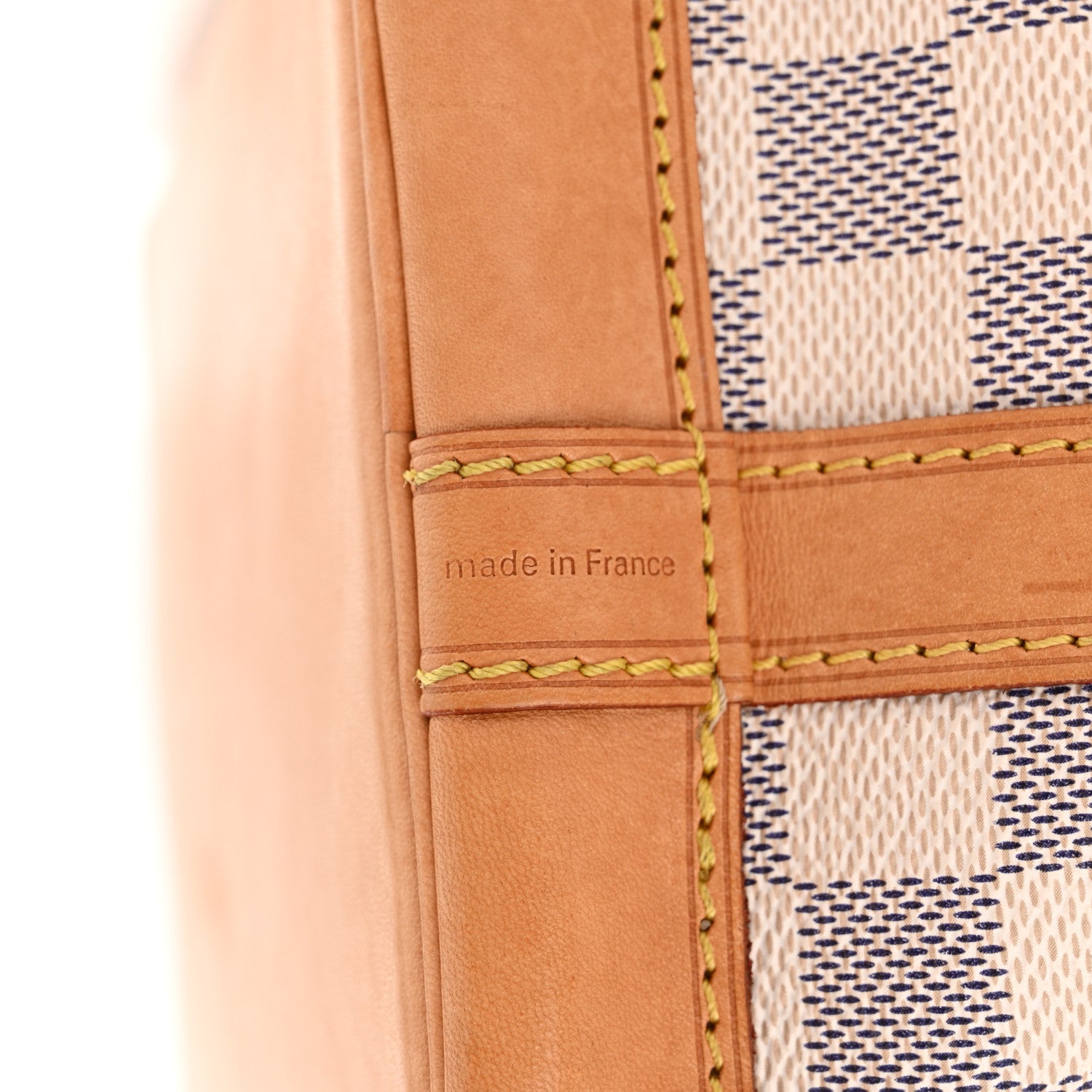 Louis Vuitton Damier Azur Noe BB 7 of 11