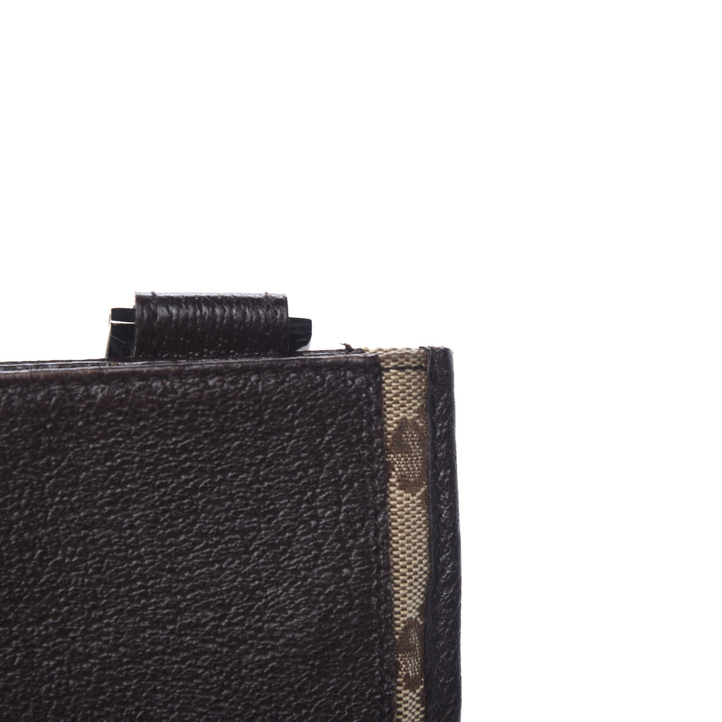 Monogram Messenger Crossbody Bag Dark Brown