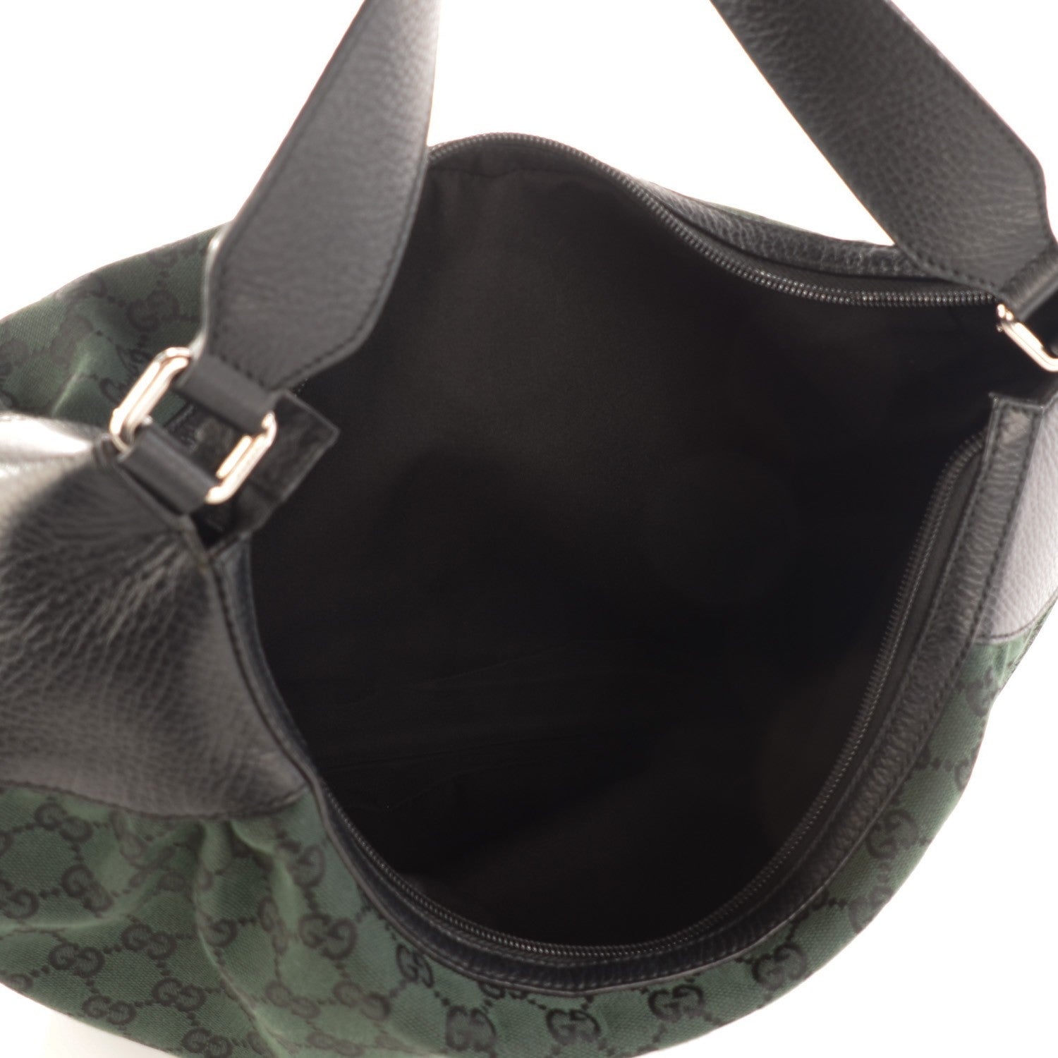 Gucci Monogram Signature Hobo Green 7 of 7