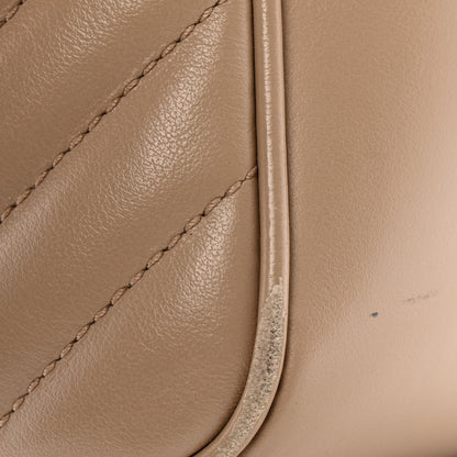 Saint Laurent Calfskin Matelasse Monogram Lou Camera Bag Nude Powder 15 of 16