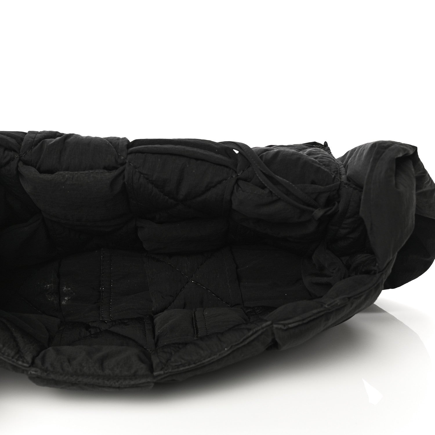 Bottega Veneta Nylon Intrecciato Padded Tech Cassette Bag Black 6 of 12