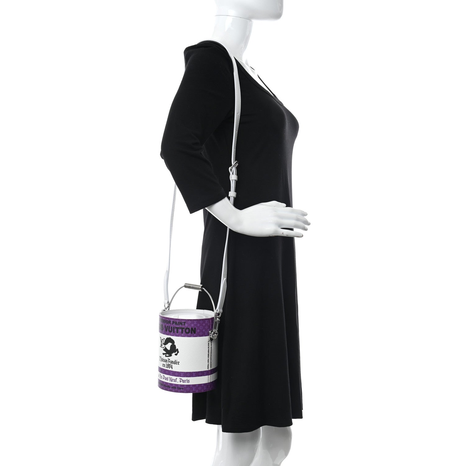 Louis Vuitton Monogram LV Paint Can Purple 2 of 9