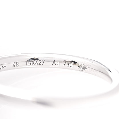 Cartier 18K White Gold Small Juste Un Clou Ring 48 4.5 4 of 6