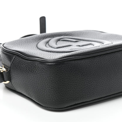 Gucci Pebbled Calfskin Small Soho Disco Bag Black 7 of 8