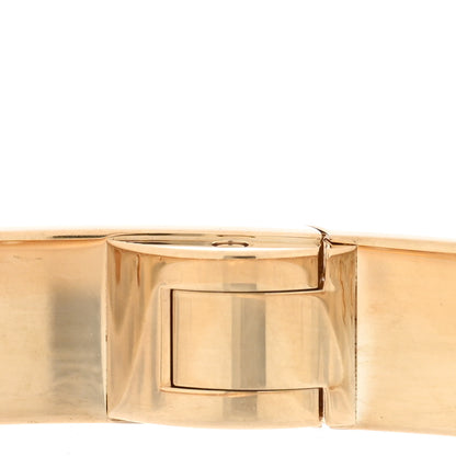 Cartier 18K Yellow Gold 10 Diamond LOVE Single Screw Bracelet 18 7 of 7