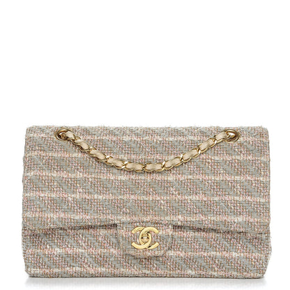 Chanel Tweed Medium Double Flap Multicolor 1 of 10