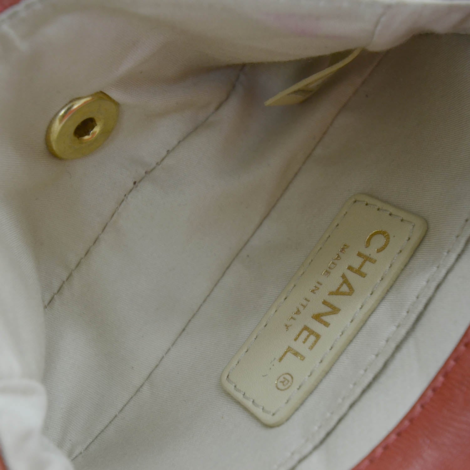 Chanel Lambskin Quilted Cruise Charm Mini Flap Red 11 of 13