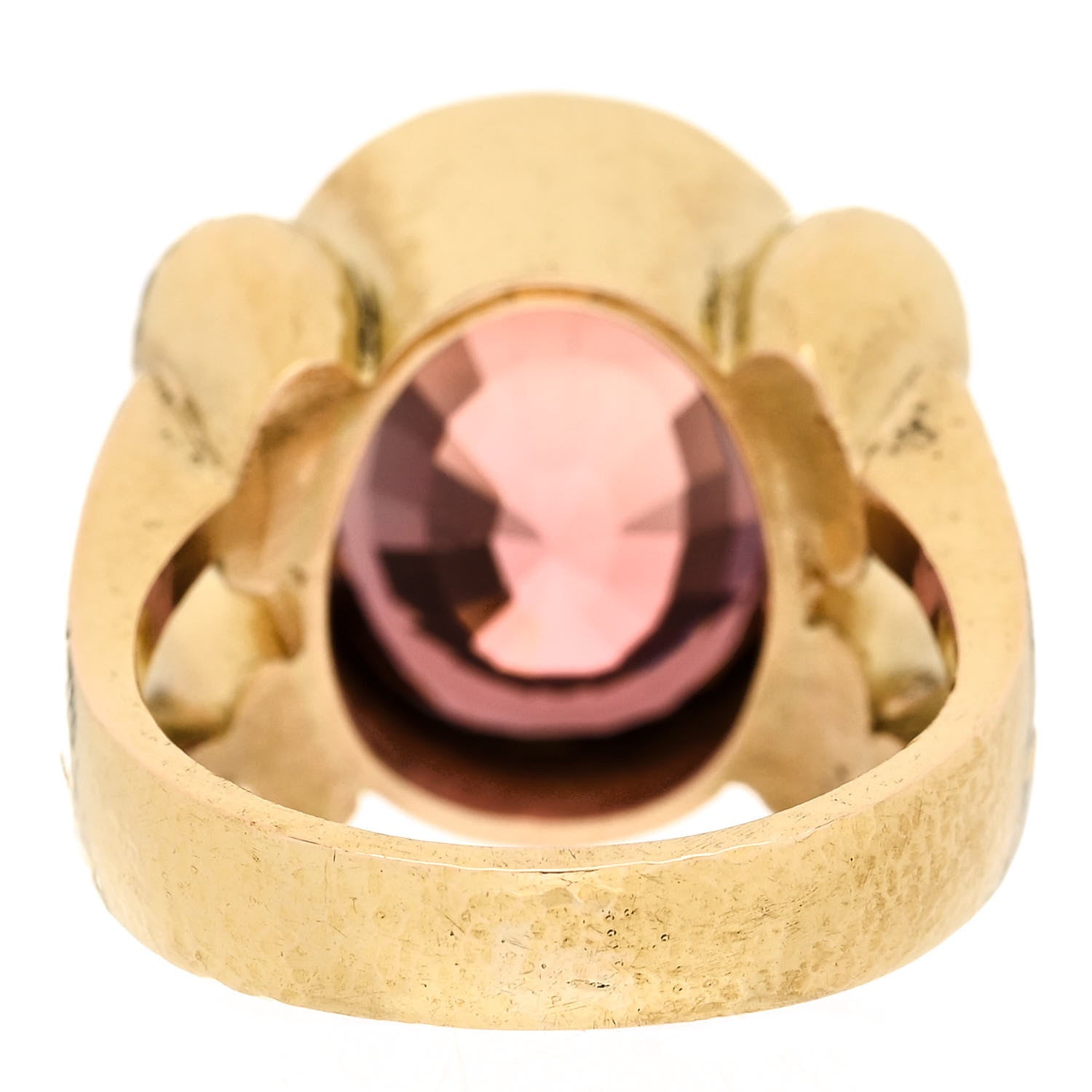 Elizabeth Locke 19K Yellow Gold Tourmaline Ring 53 6.5 4 of 6