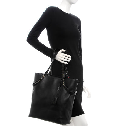 Valentino Garavani Vitello Lovestud Tote Black 2 of 12