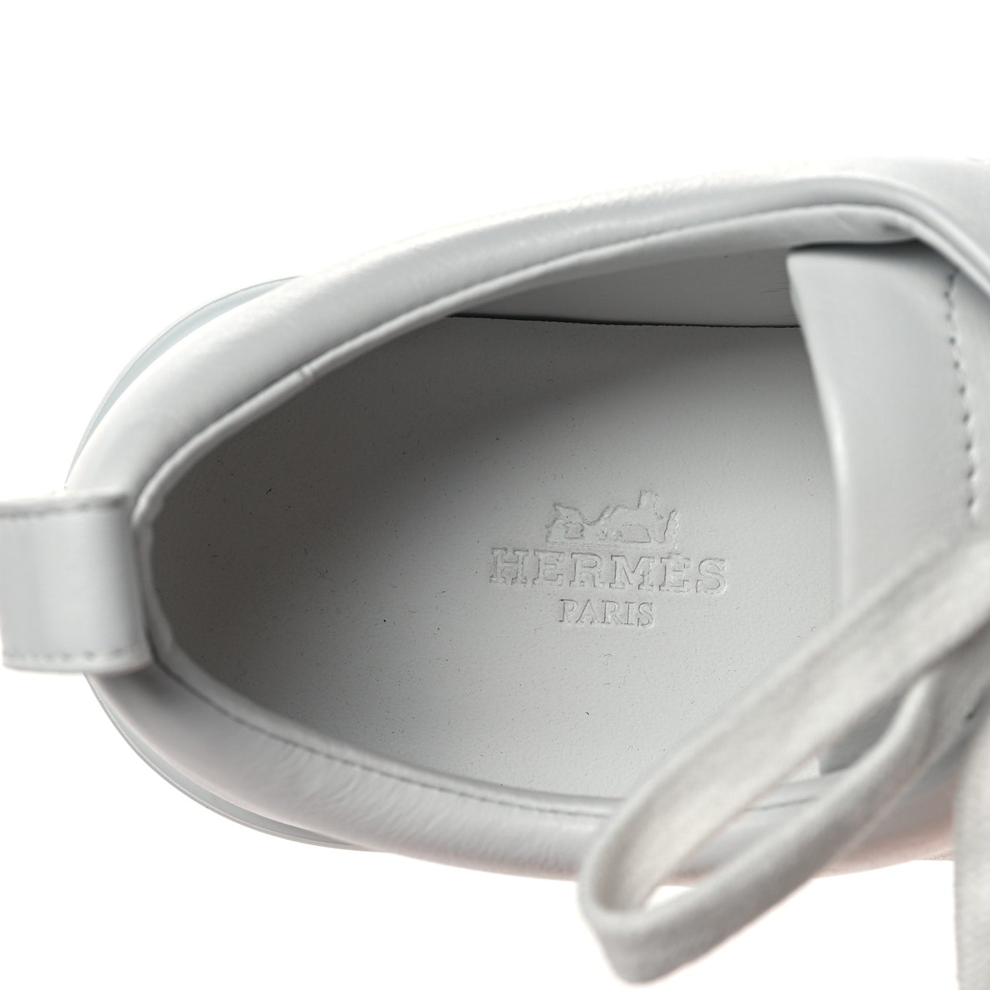 Calfskin Womens Happy Sneakers 36.5 White