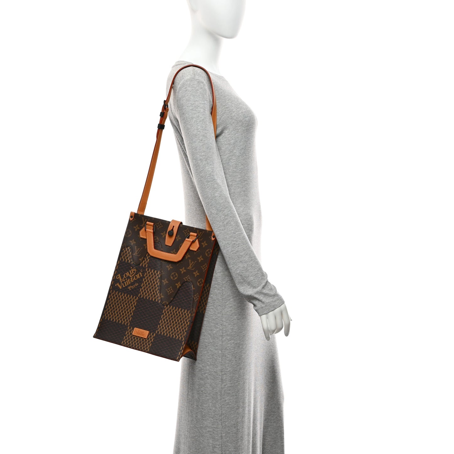 x NIGO Giant Damier Ebene Monogram Mini Tote
