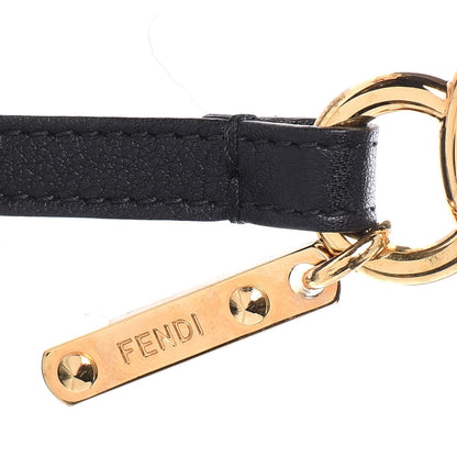 Fendi Fox Fur Hypnoteyes Key Ring Black 3 of 6
