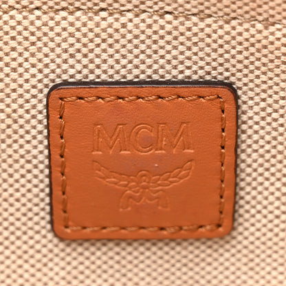 MCM Visetos Nappa Mini Delmy Chain Shoulder Bag Cognac 6 of 13