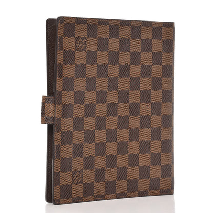 Louis Vuitton Damier Ebene Large Ring Agenda Cover 3 of 6