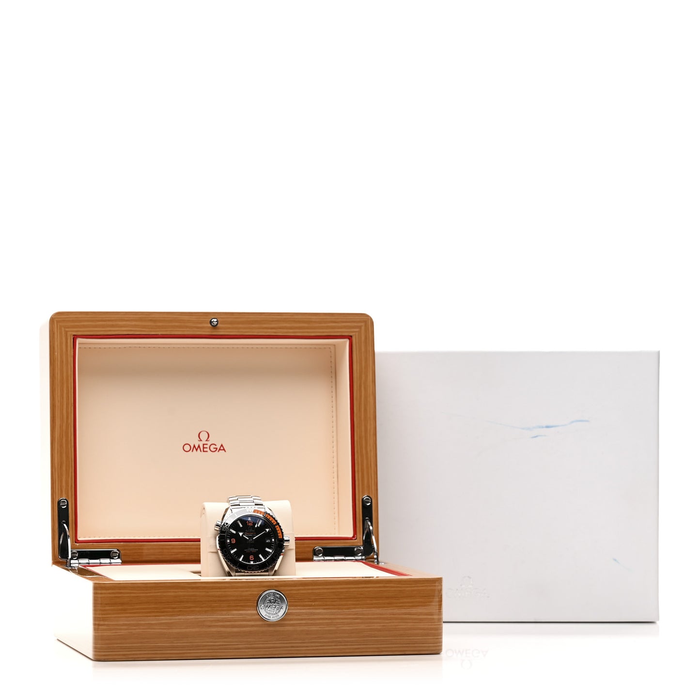 Stainless Steel 43.5mm Seamaster Planet Ocean Automatic Watch
