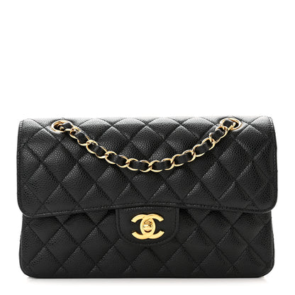 Chanel Caviar Quilted Small Double Flap Black 1 of 11