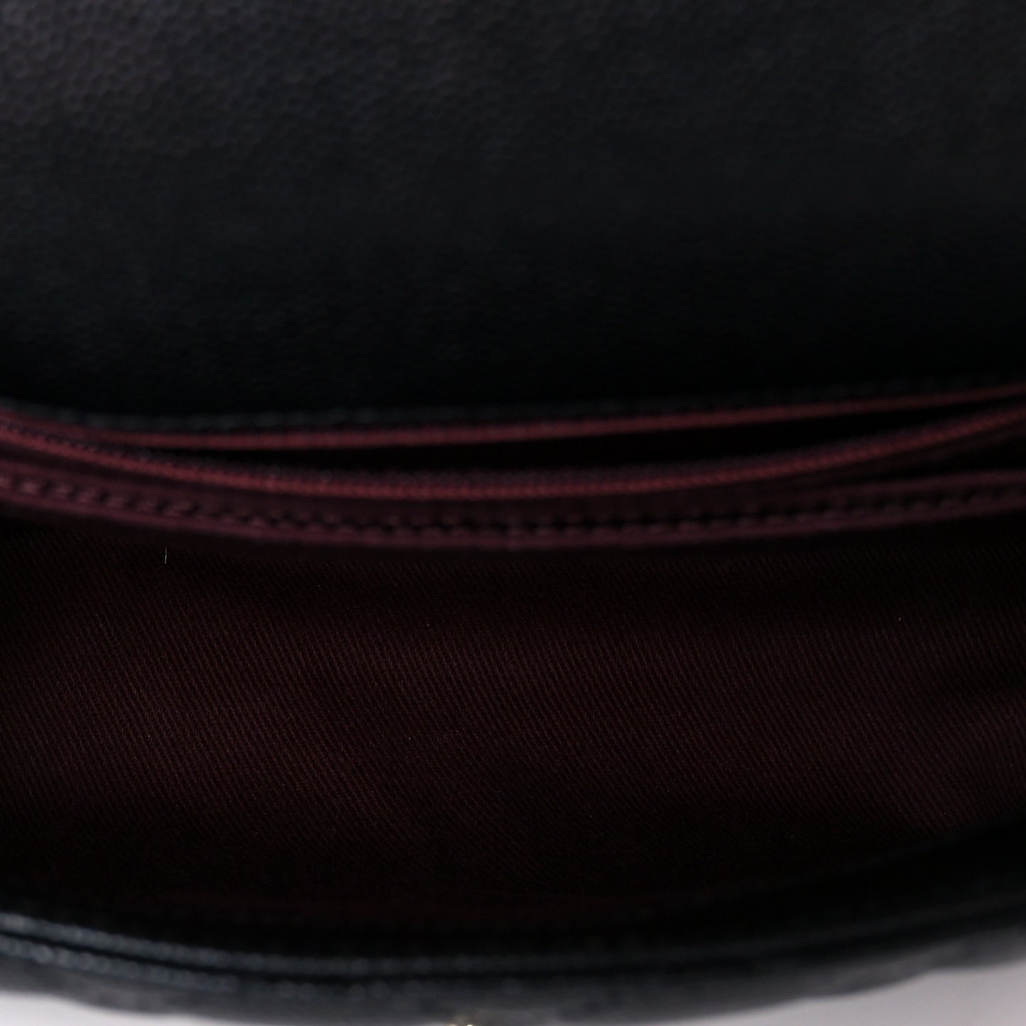Caviar Quilted Mini Coco Handle Flap Black
