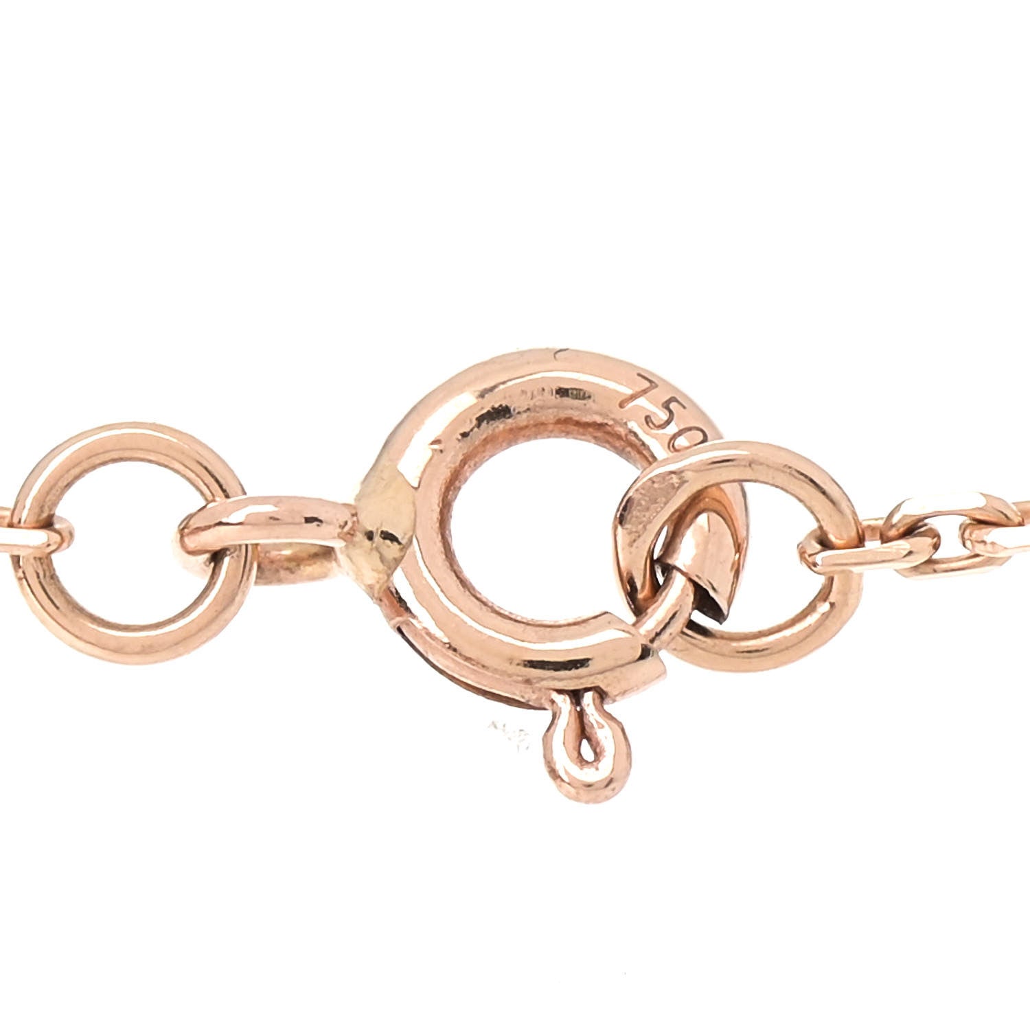 Louis Vuitton 18K Pink Gold Diamond Mother of Pearl Color Blossom BB Star Bracelet 5 of 6