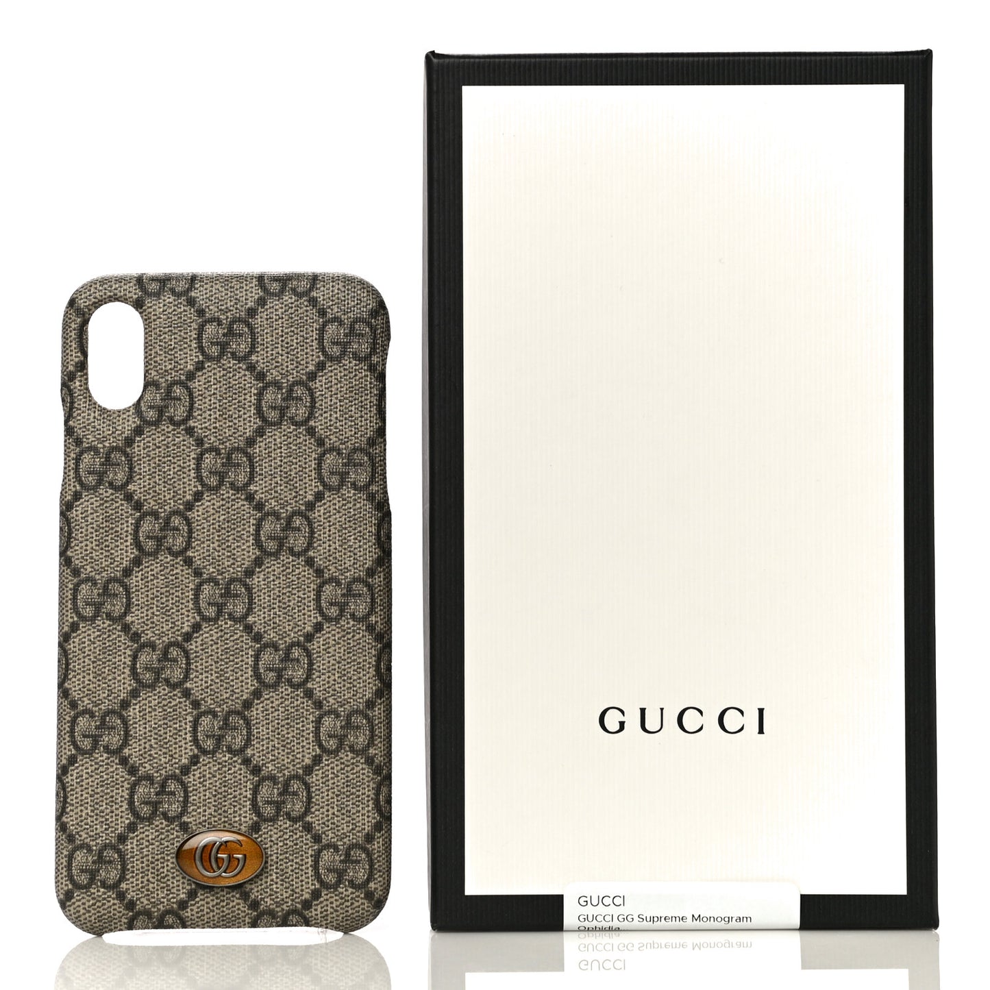 GG Supreme Monogram Ophidia iPhone XS Max Case