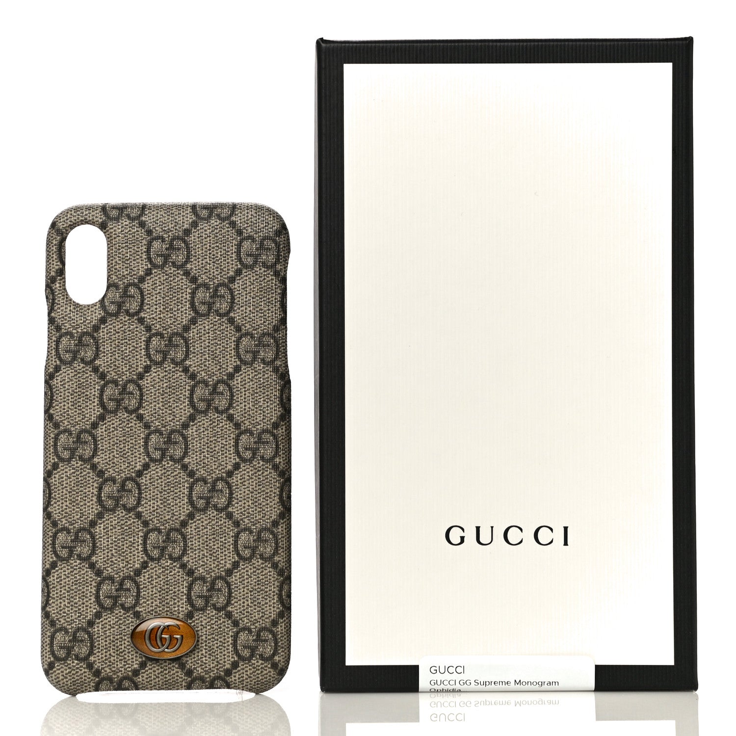 Gucci GG Supreme Monogram Ophidia iPhone XS Max Case 10 of 10