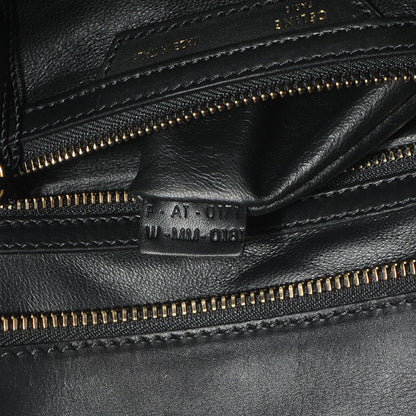Celine Smooth Calfskin Mini Bi-Color Luggage Forest Black 7 of 7