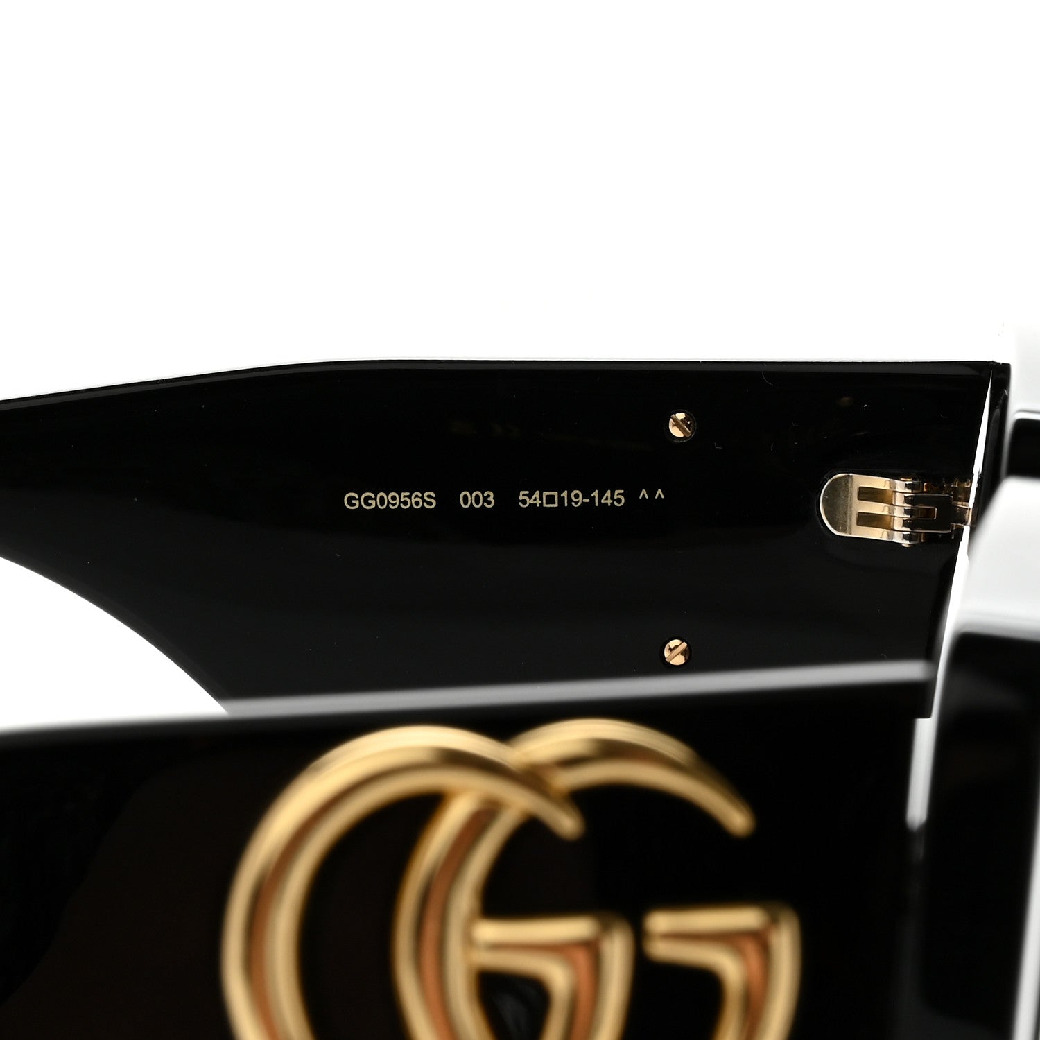 Gucci Acetate Square Frame Sunglasses GG0956S Black 7 of 8