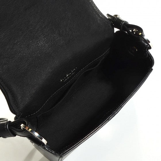Lambskin Obsedia Shoulder Bag Black