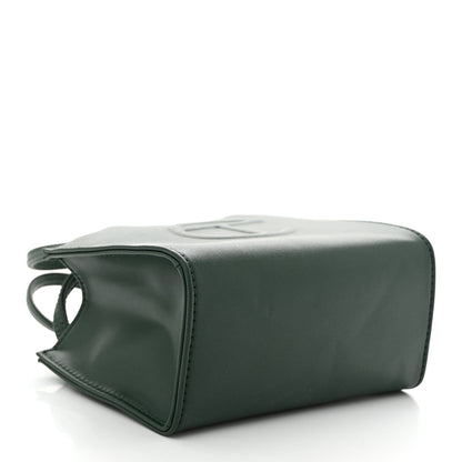 Telfar Vegan Leather Small Shopping Bag Dark Olive 4 of 9