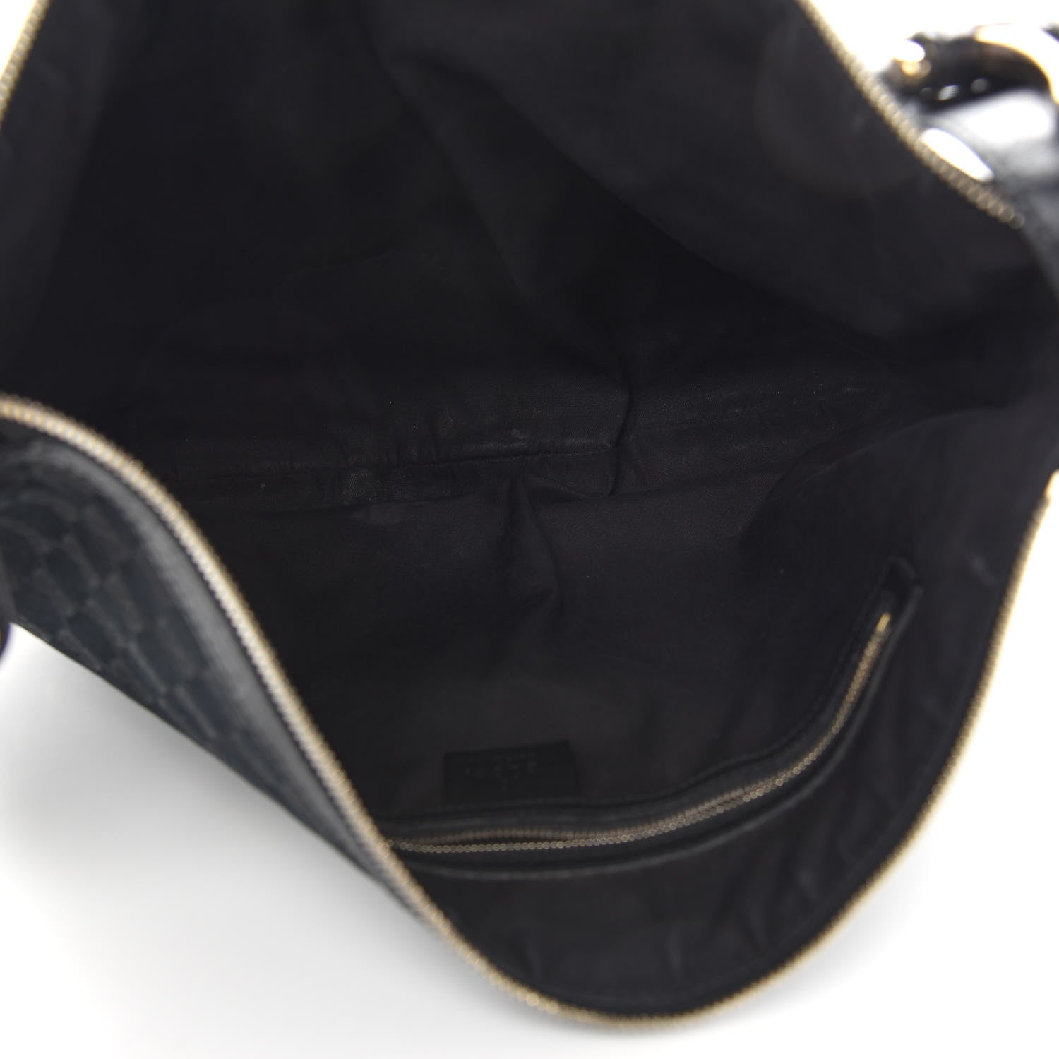 Gucci Monogram Web Pelham Studded Shoulder Bag Black 5 of 11
