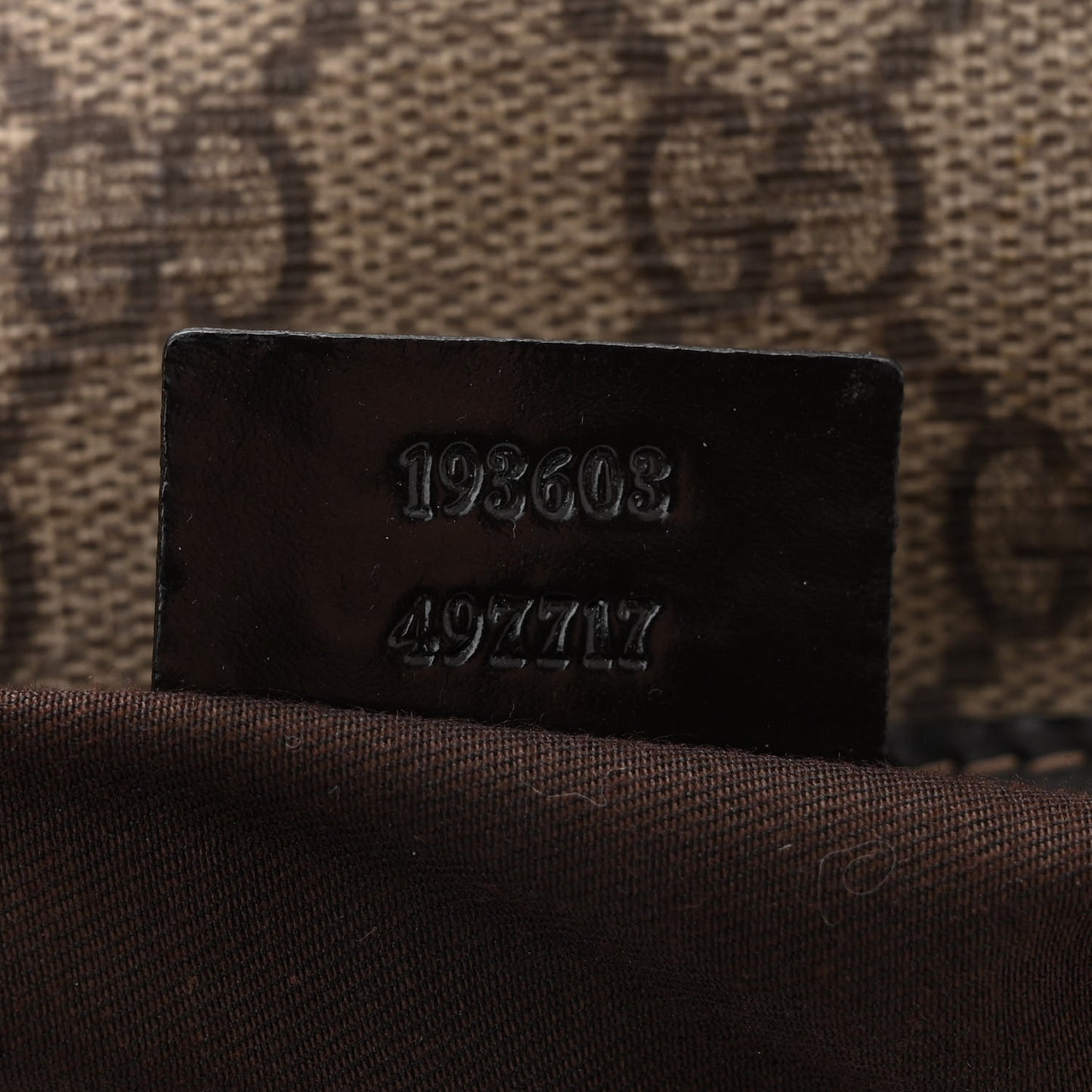 GG Plus Monogram Medium Joy Boston Dark Brown