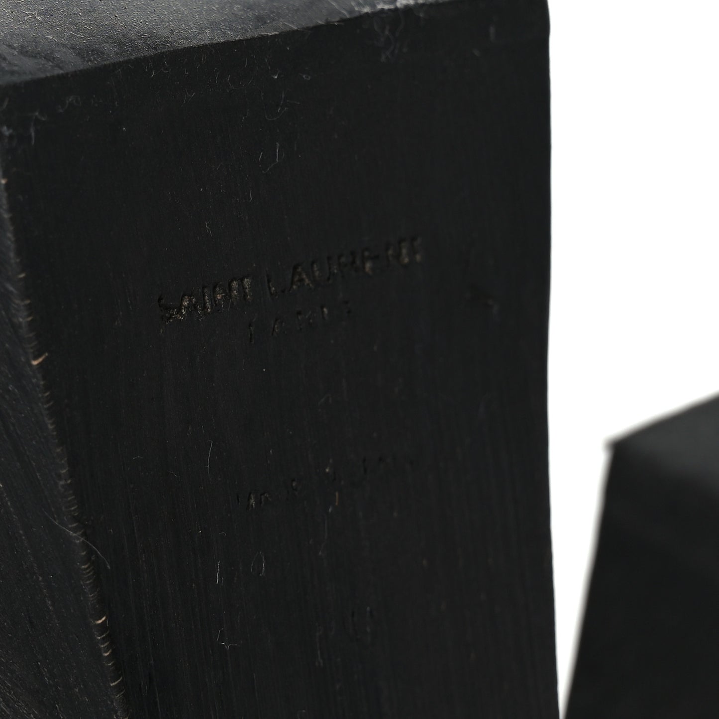 Calfskin Platform Sandals 40 Black