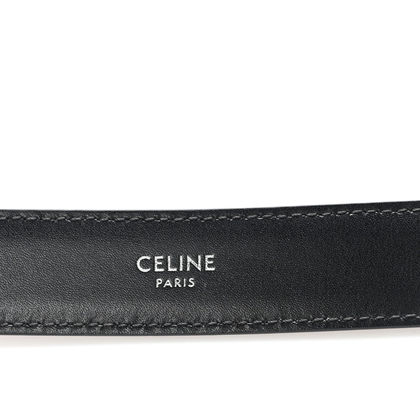 Taurillon Calfskin Medium 25mm Triomphe 80 32 Belt Black