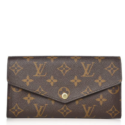 Louis Vuitton Monogram Sarah Wallet NM 1 of 6