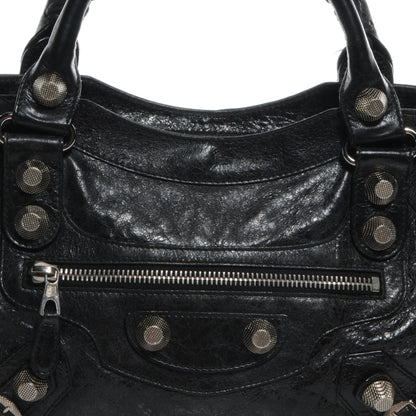 Balenciaga Agneau Giant 21 Silver Hardware City Black 3 of 9