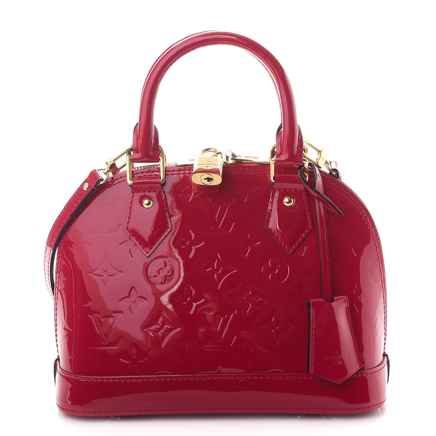 Louis Vuitton Vernis Alma BB Rose Indien 1 of 7