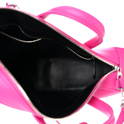 Balenciaga Calfskin XS Triangle Duffle Acid Pink 8 of 17