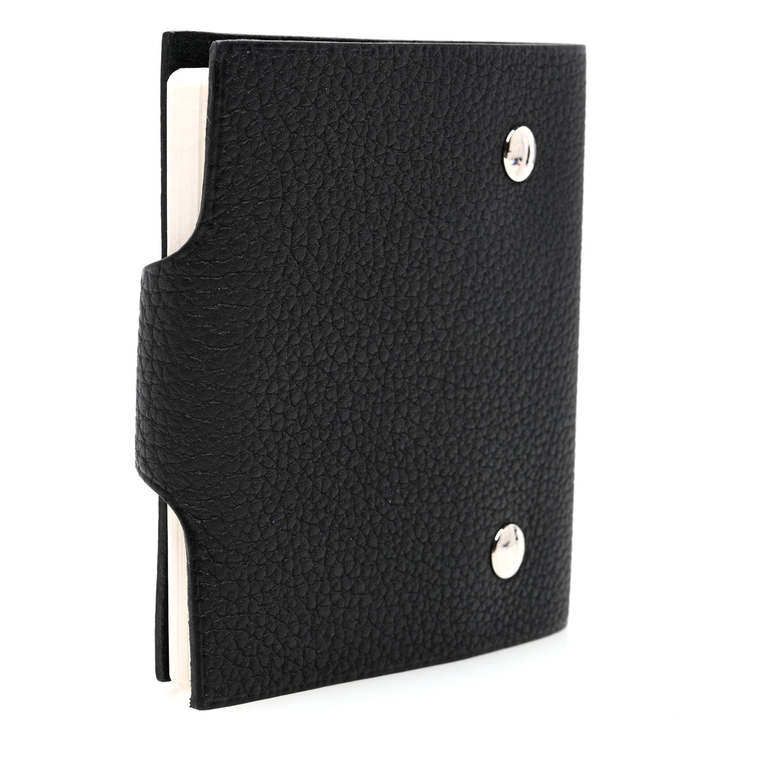 Hermes Togo Ulysse Mini Notebook Cover Black 3 of 7
