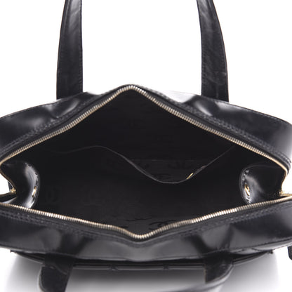 Chanel Calfskin Stitch Surpique Bowler Black 5 of 16