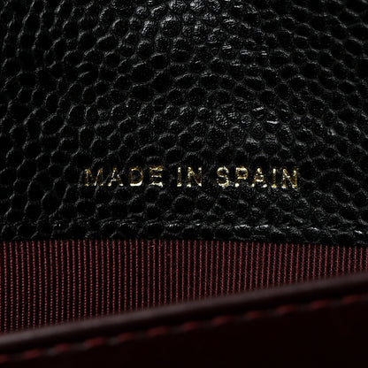 Chanel Caviar Quilted Large Gusset Flap Wallet Black 7 of 10