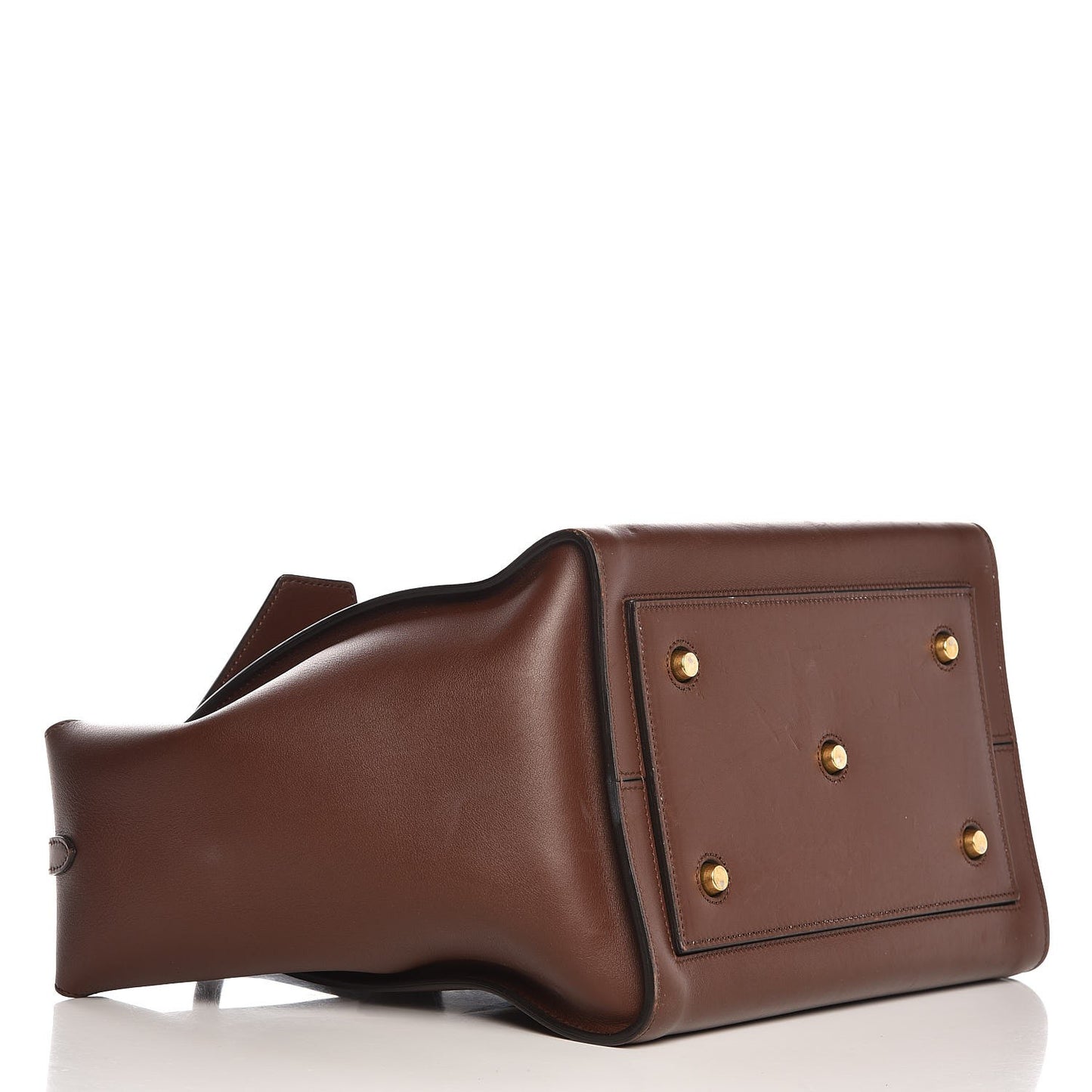 Natural Calfskin Small Tie Knot Tote Acajou