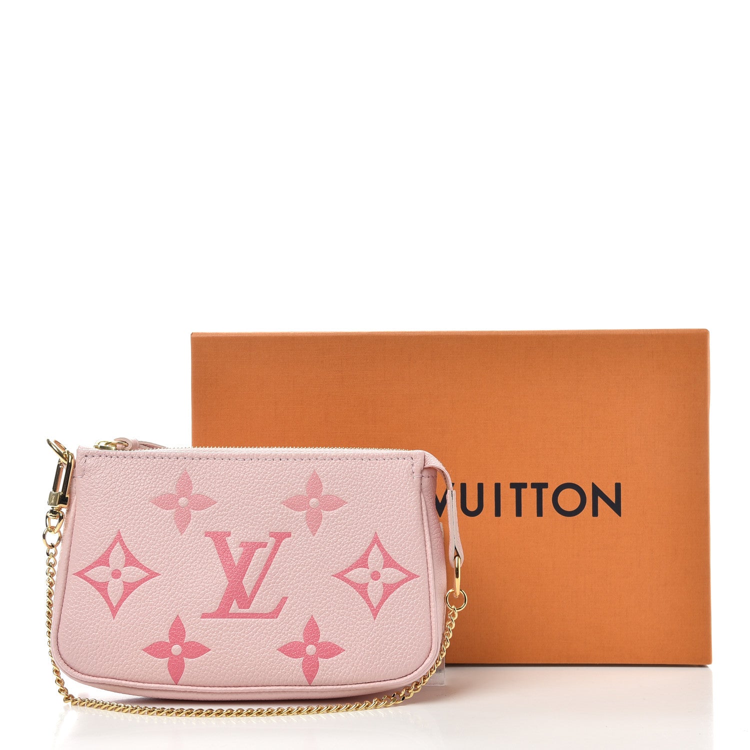 Louis Vuitton Empreinte Monogram Giant By The Pool Mini Pochette Accessories Bouton De Rose 9 of 9
